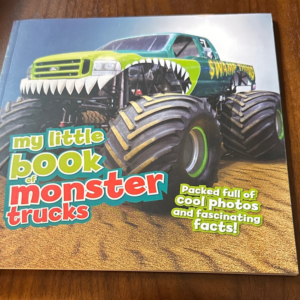 My Little Book Of Monster Trucks